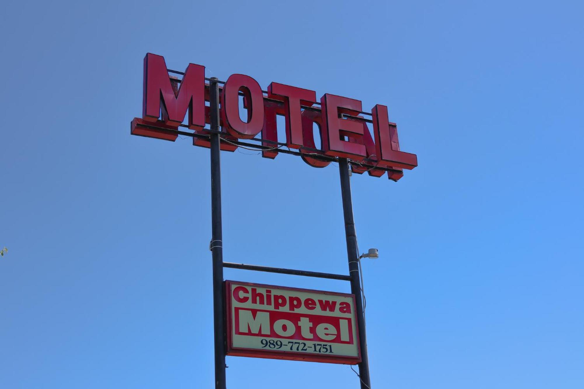 Chippewa Motel Mount Pleasant Exterior foto